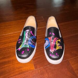 CHRISTIAN LOUBOUTIN “LOVE” LOAFERS❤️